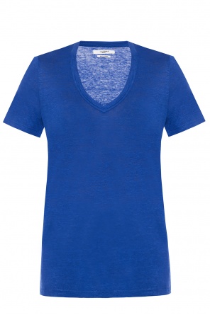 Linen v-neck t-shirt, zdjęcie 1 Linen v-neck t-shirt od Isabel Marant Etoile